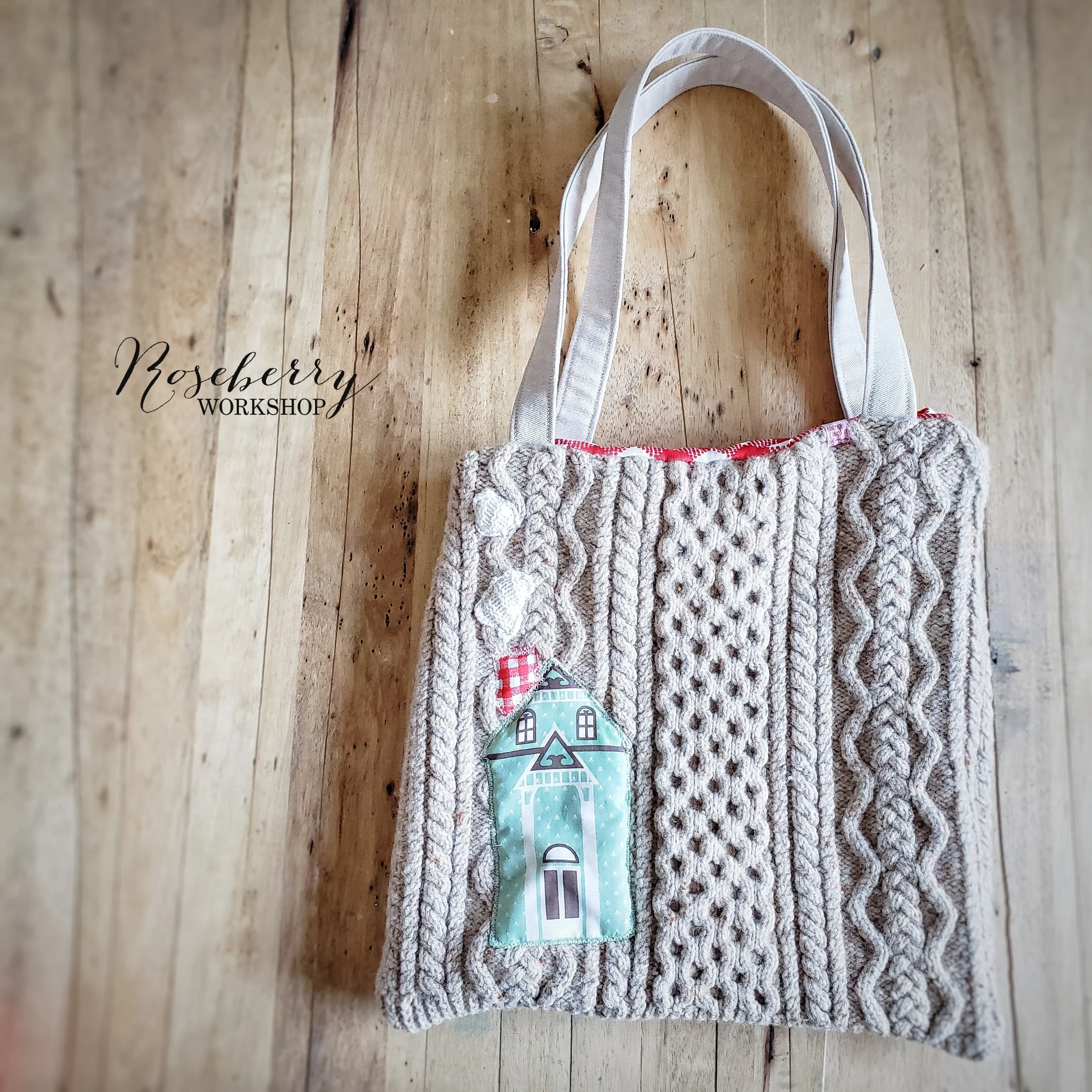 Slouchy Sweater "Cottage" Bag