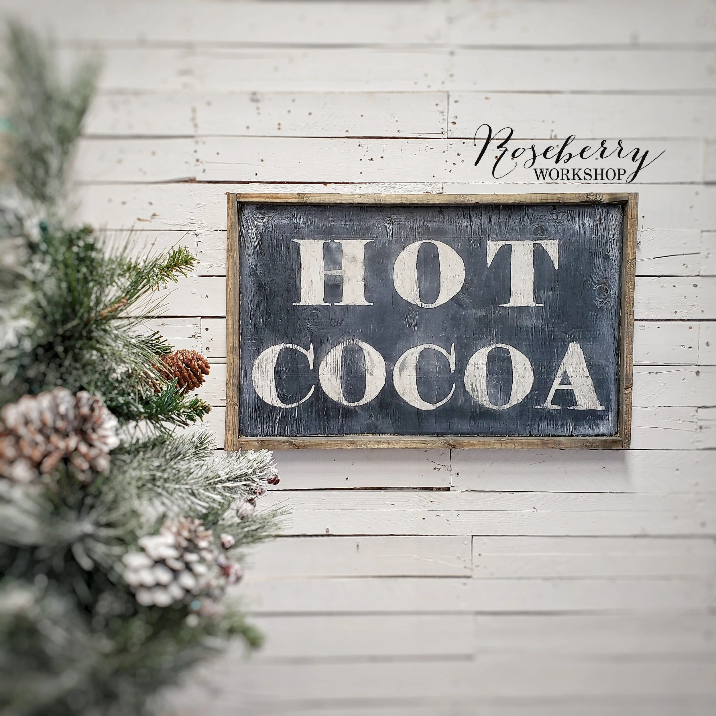 "Hot Cocoa" Sign