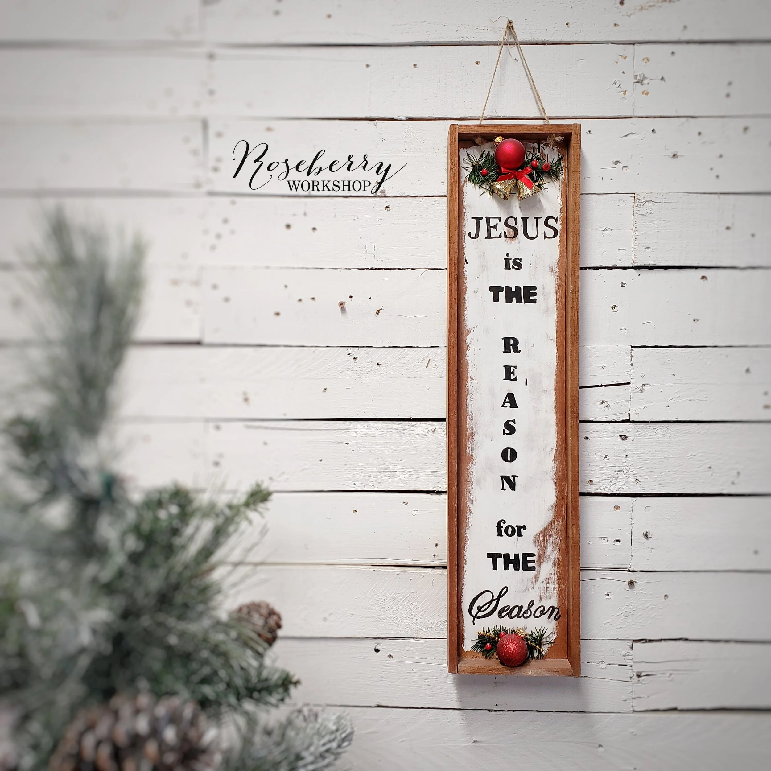 "Jesus is the Reason for the Season" Sign