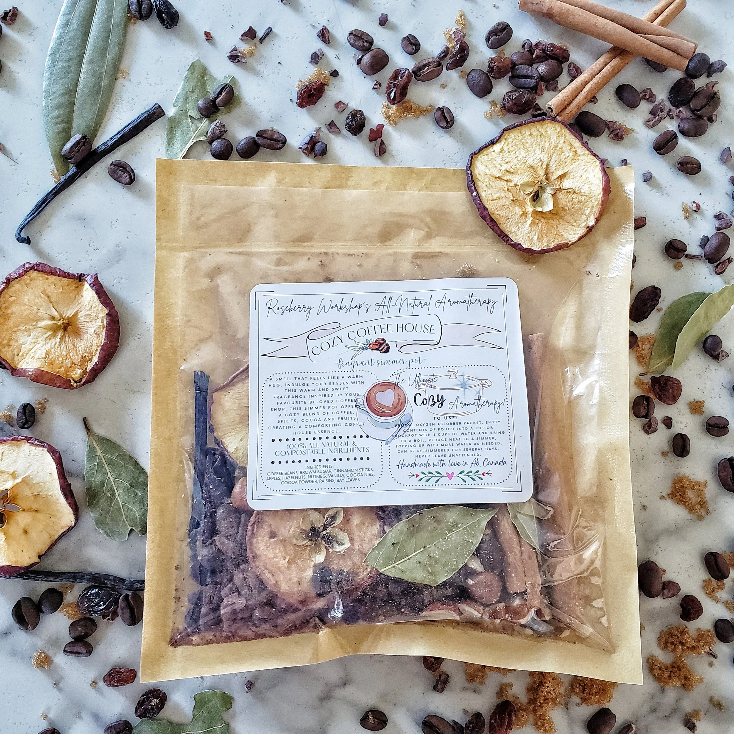 Cozy Coffee House Simmer Pot