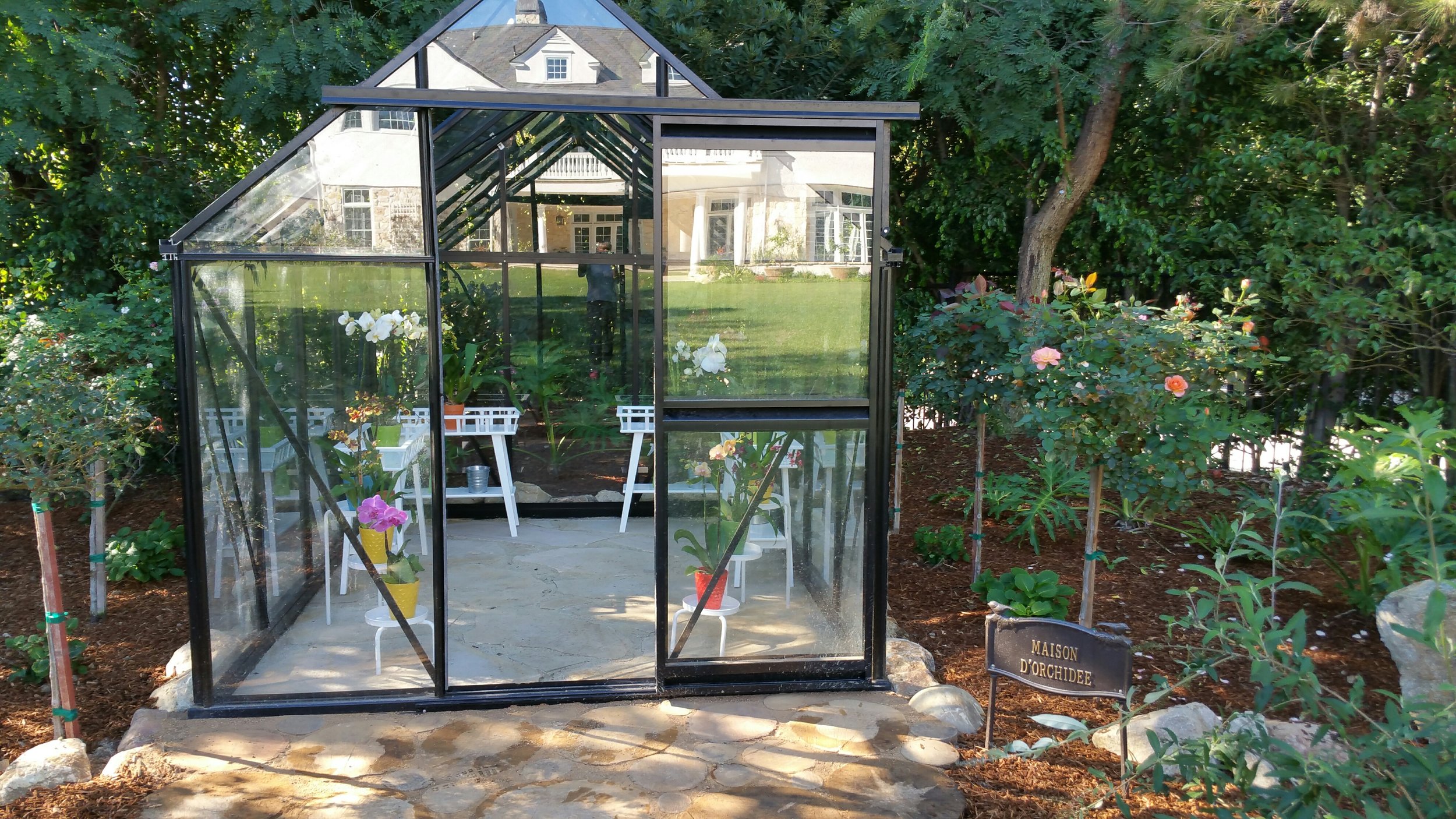 Custom built greenhouse