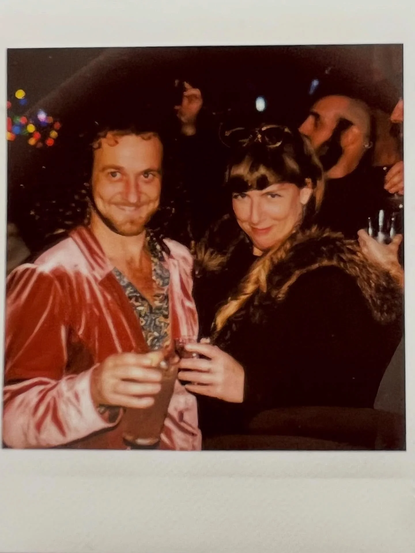 Happy New Year!!! Last night was wonderful,  @the_secret_scrapings found me the perfect emergency thrift store jacket and we were feeling ourselves.  Being in Urbana, and playing for and seeing you all was special,  I love spending the New Year here.