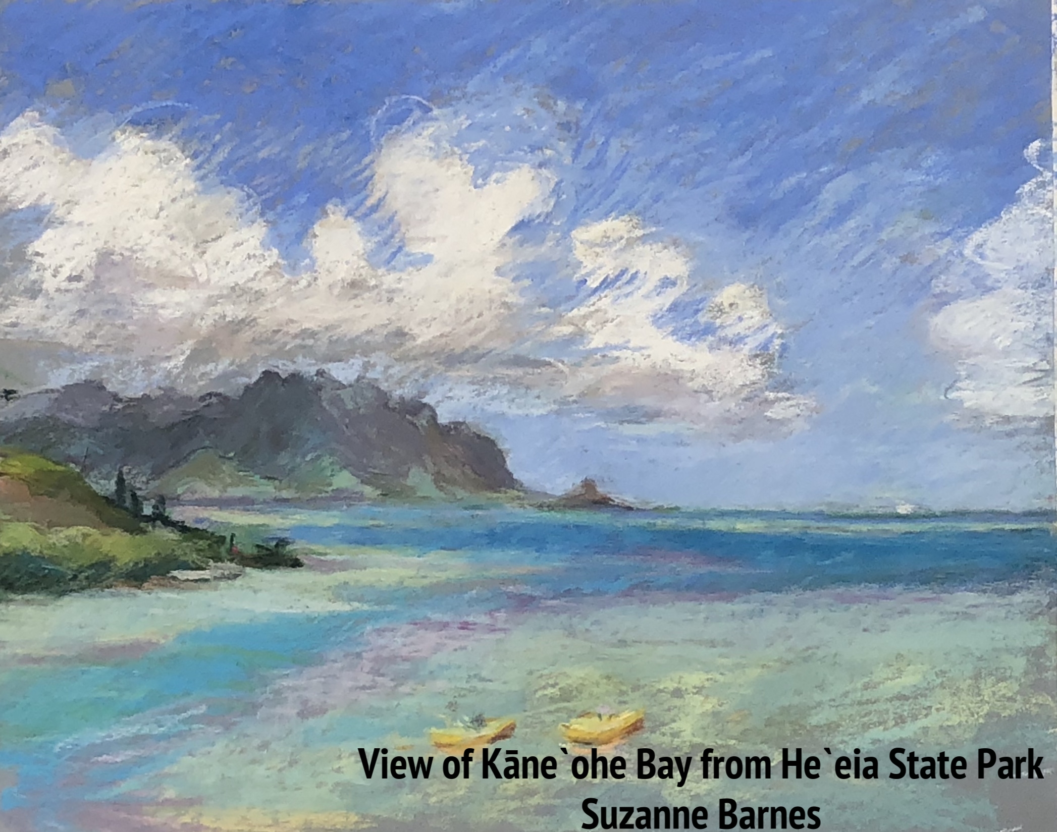 View of Kāne`ohe Bay from He`eia State Park