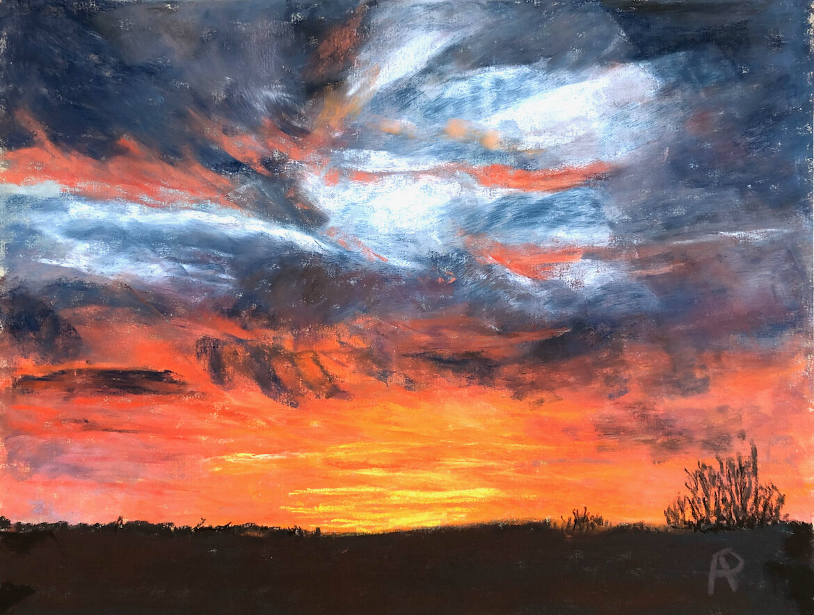 Outback Sunset - Ann Peters