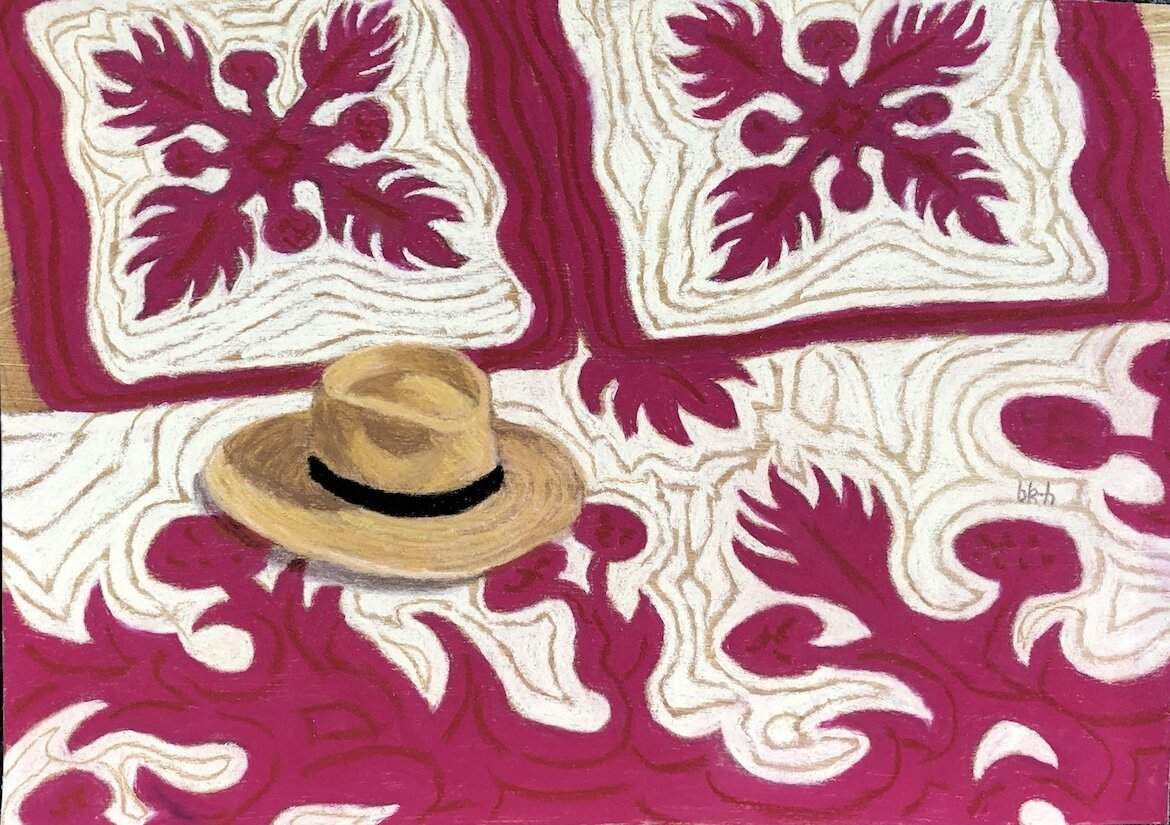 Hat on Ulu Quilt - Beth Kupper-Herr