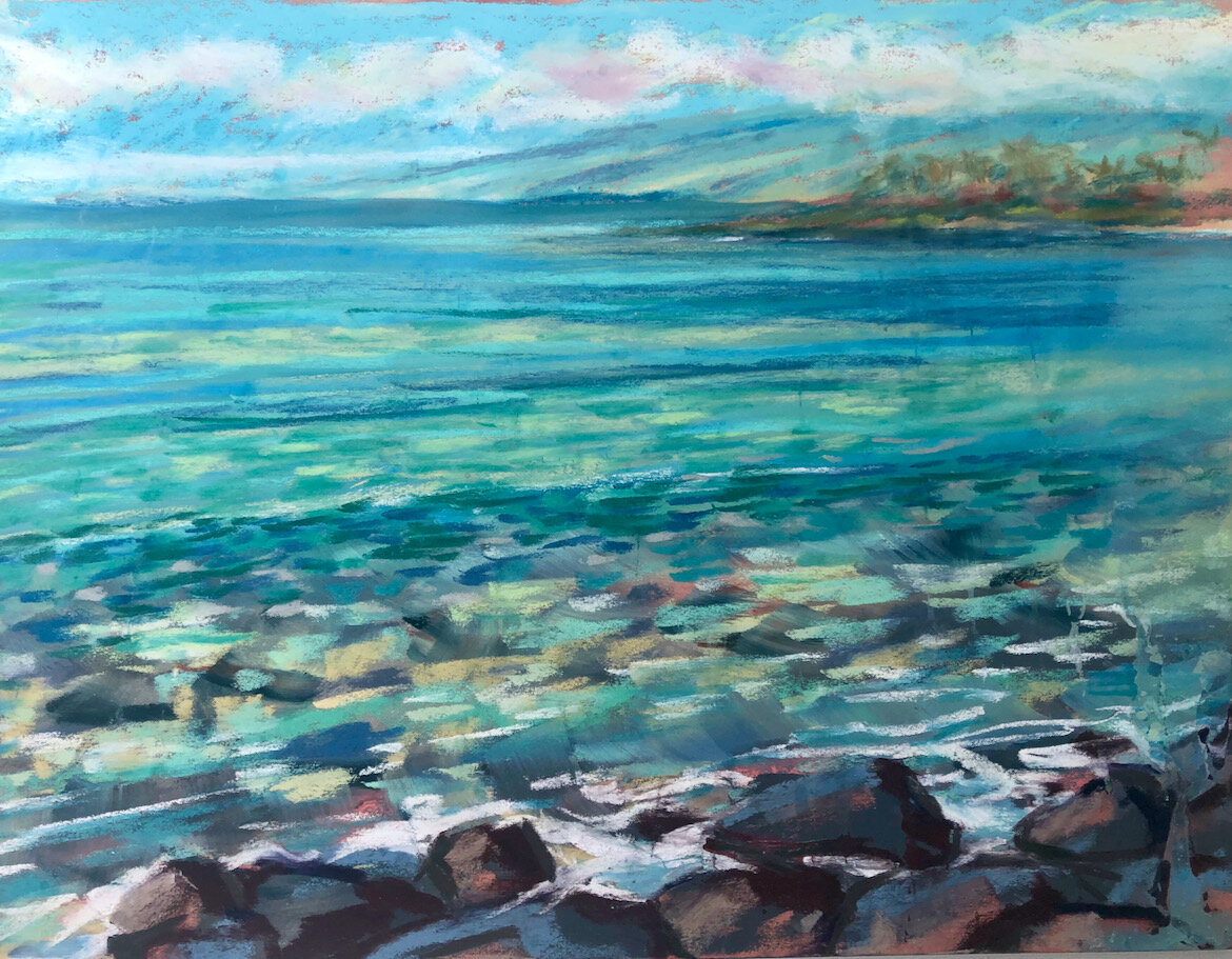 Kukio Bay with Kohala Mountains - Jack Kinkelaar