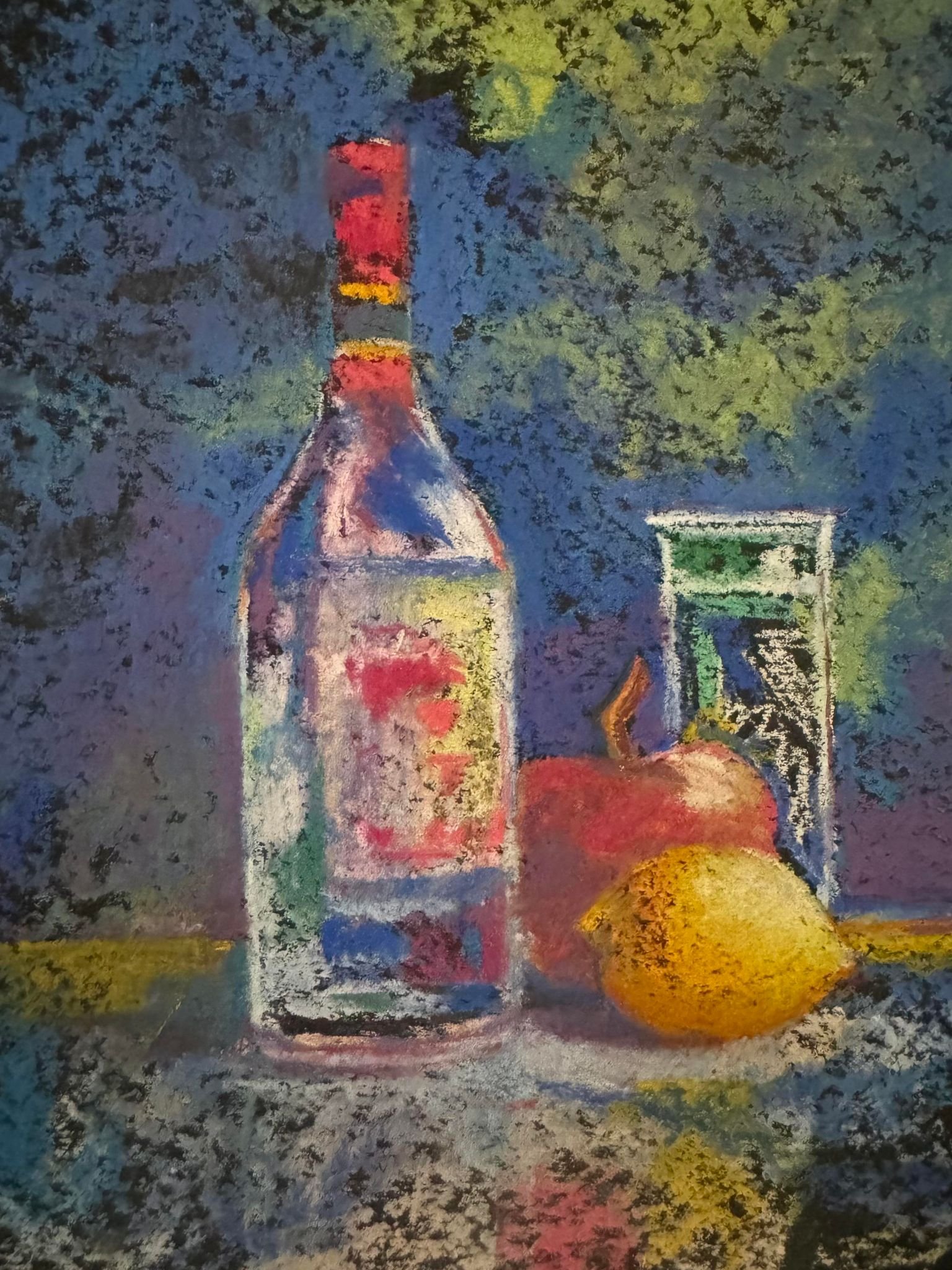 Fruits and Bottle