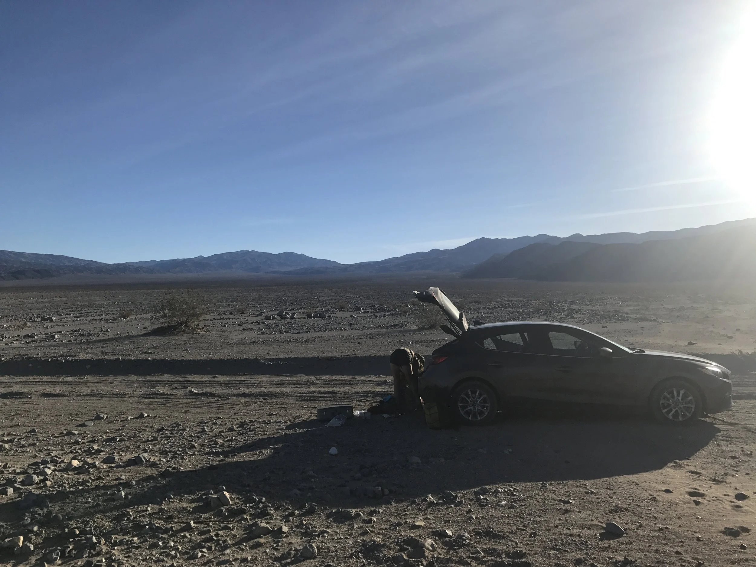 6 miles into Cottonwood Canyon Road