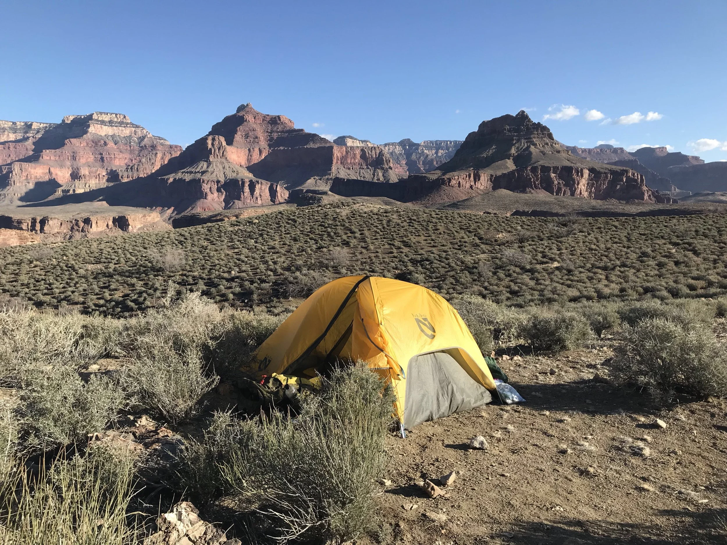 Last night on trail