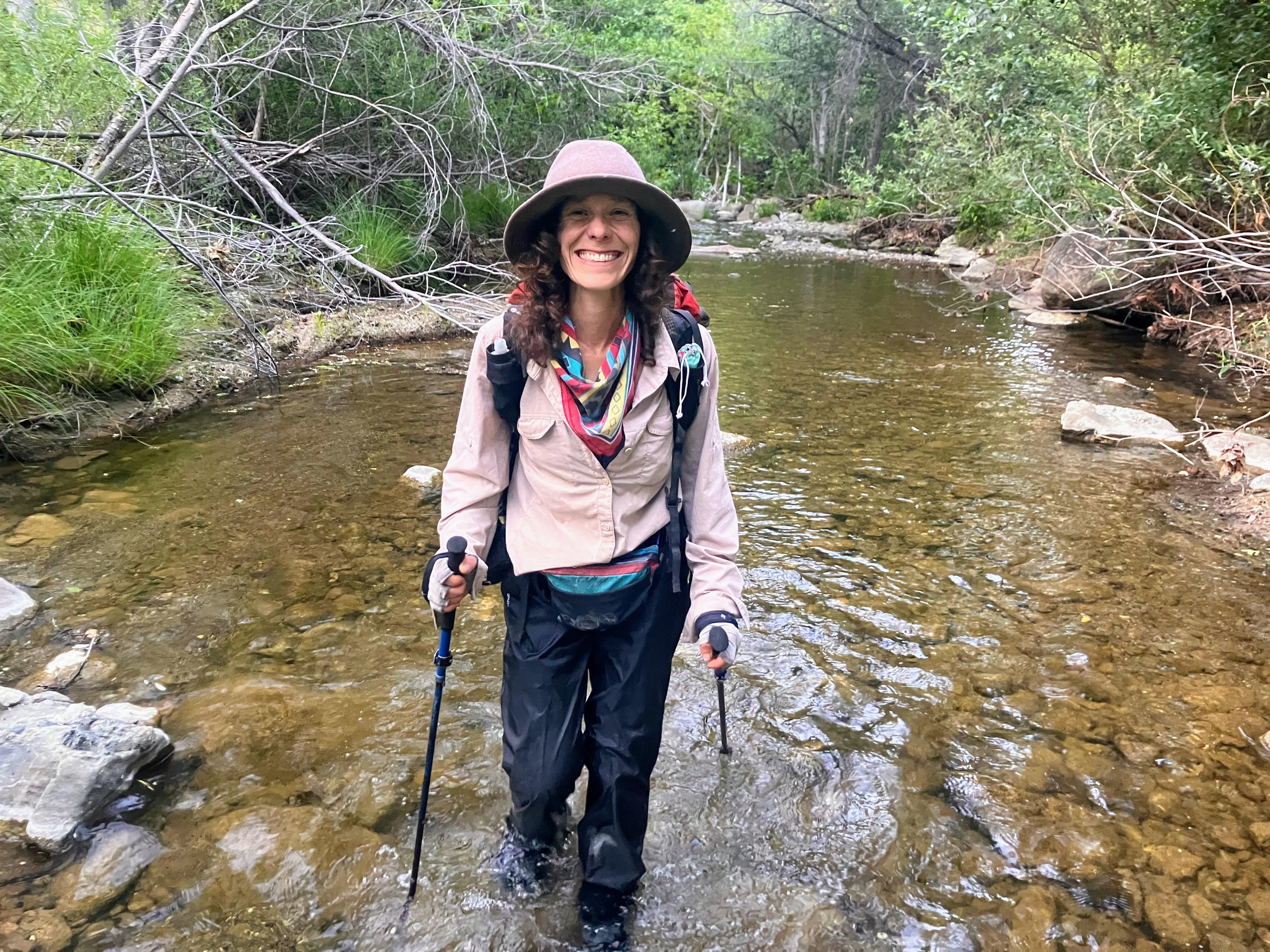 Me in Agua Blanca Creek