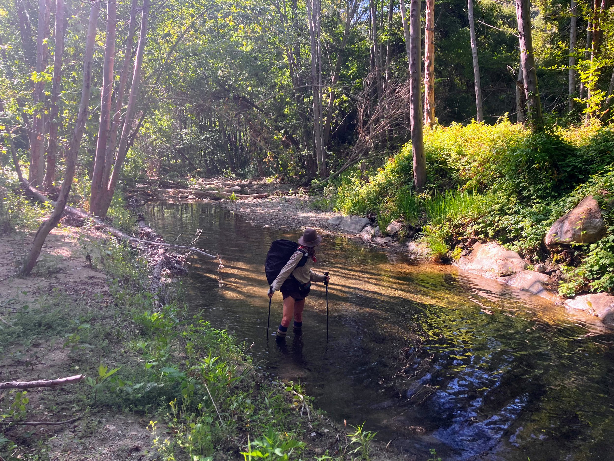 Me in Agua Blanca Creek