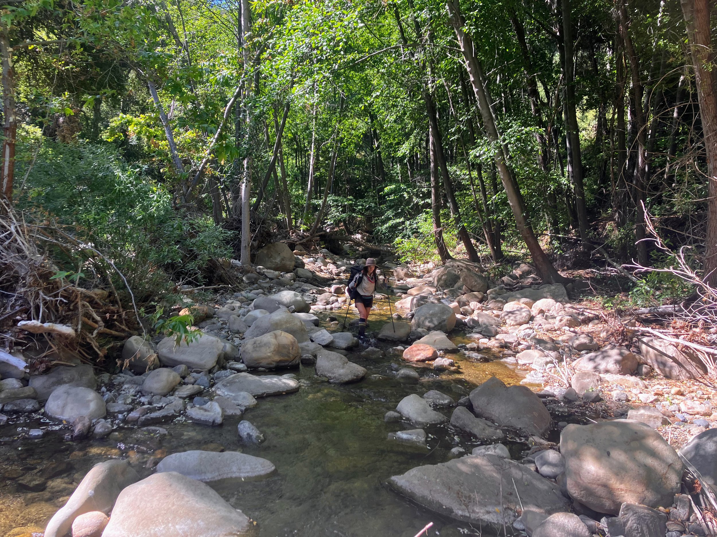 Me in Agua Blanca Creek