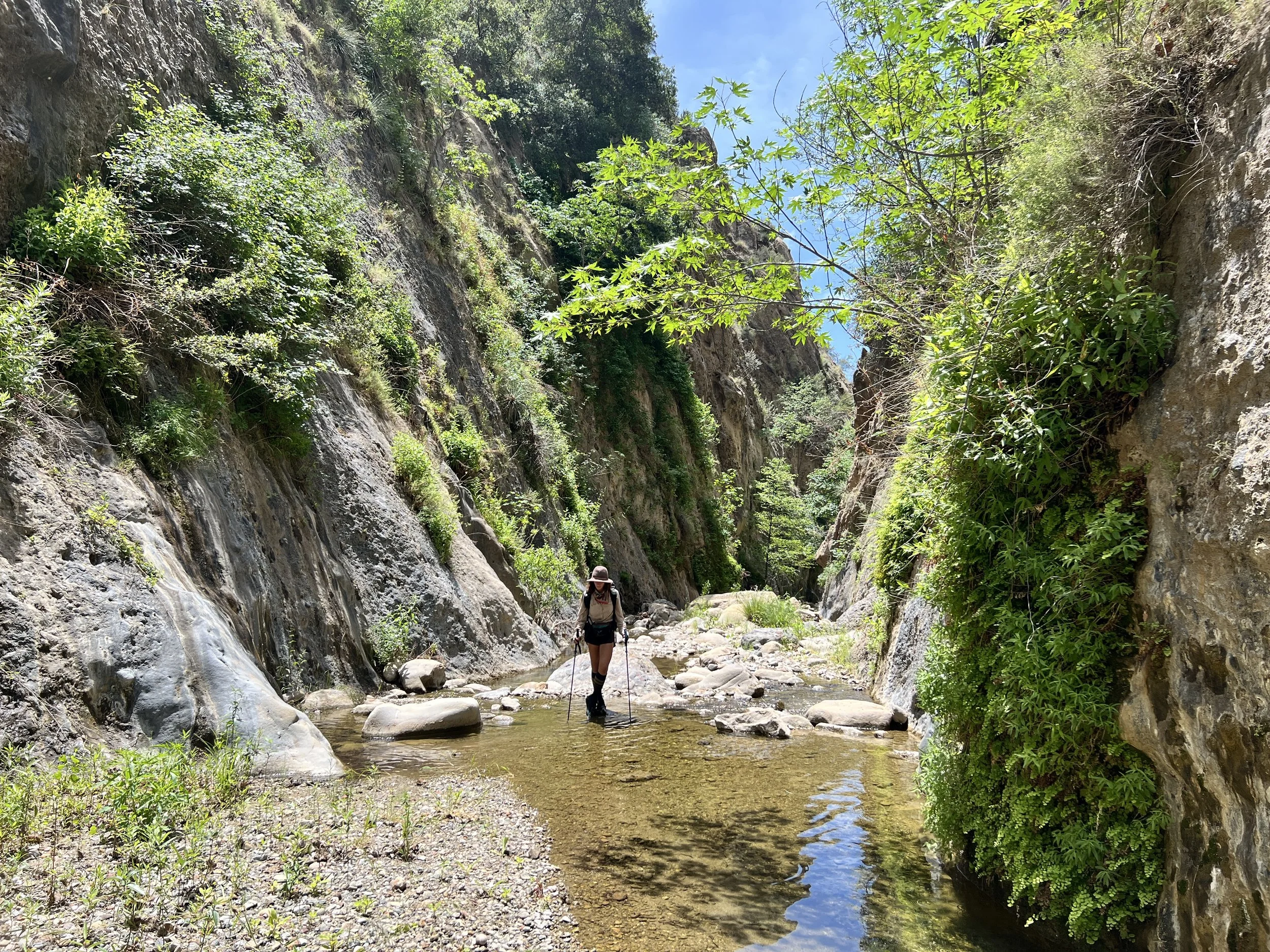 Me entering Big Narrows