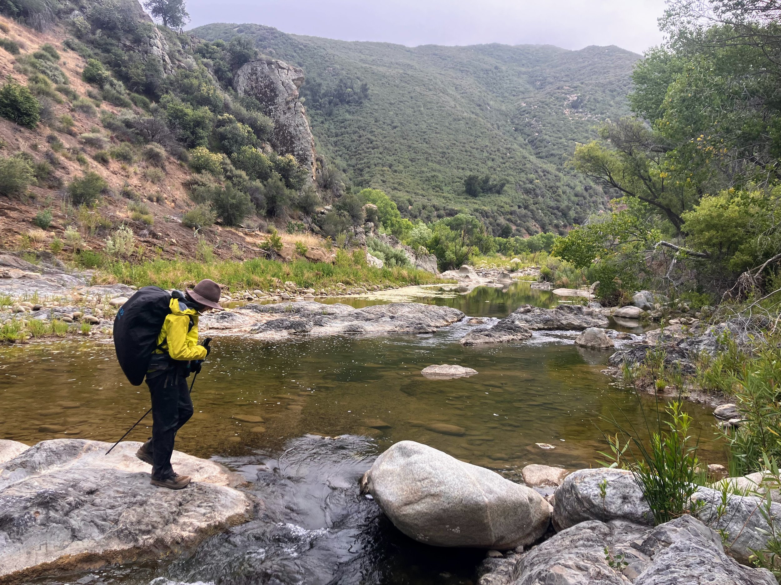 Me on Sespe River Trail