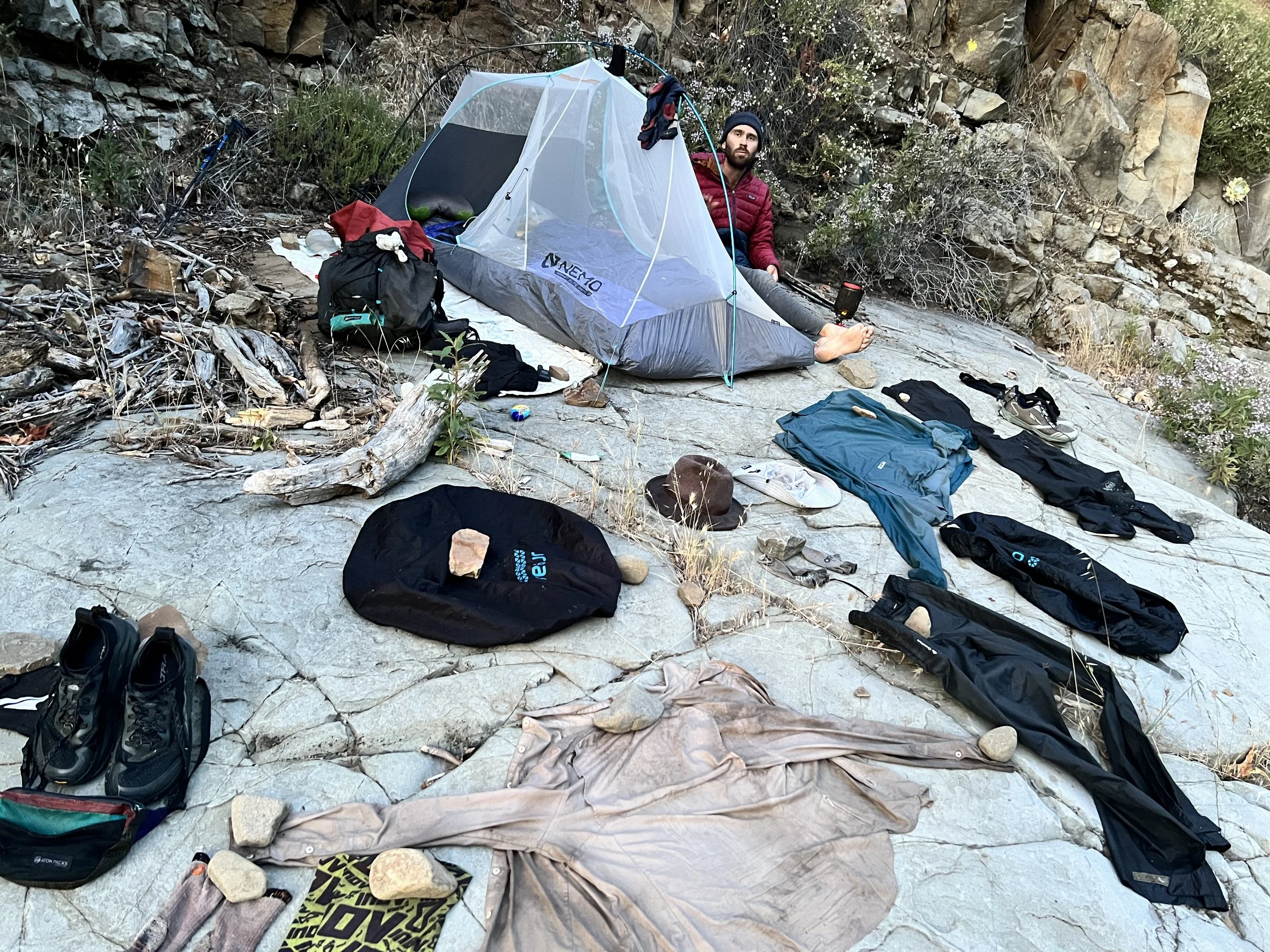 Cosmo in Roque Canyon
