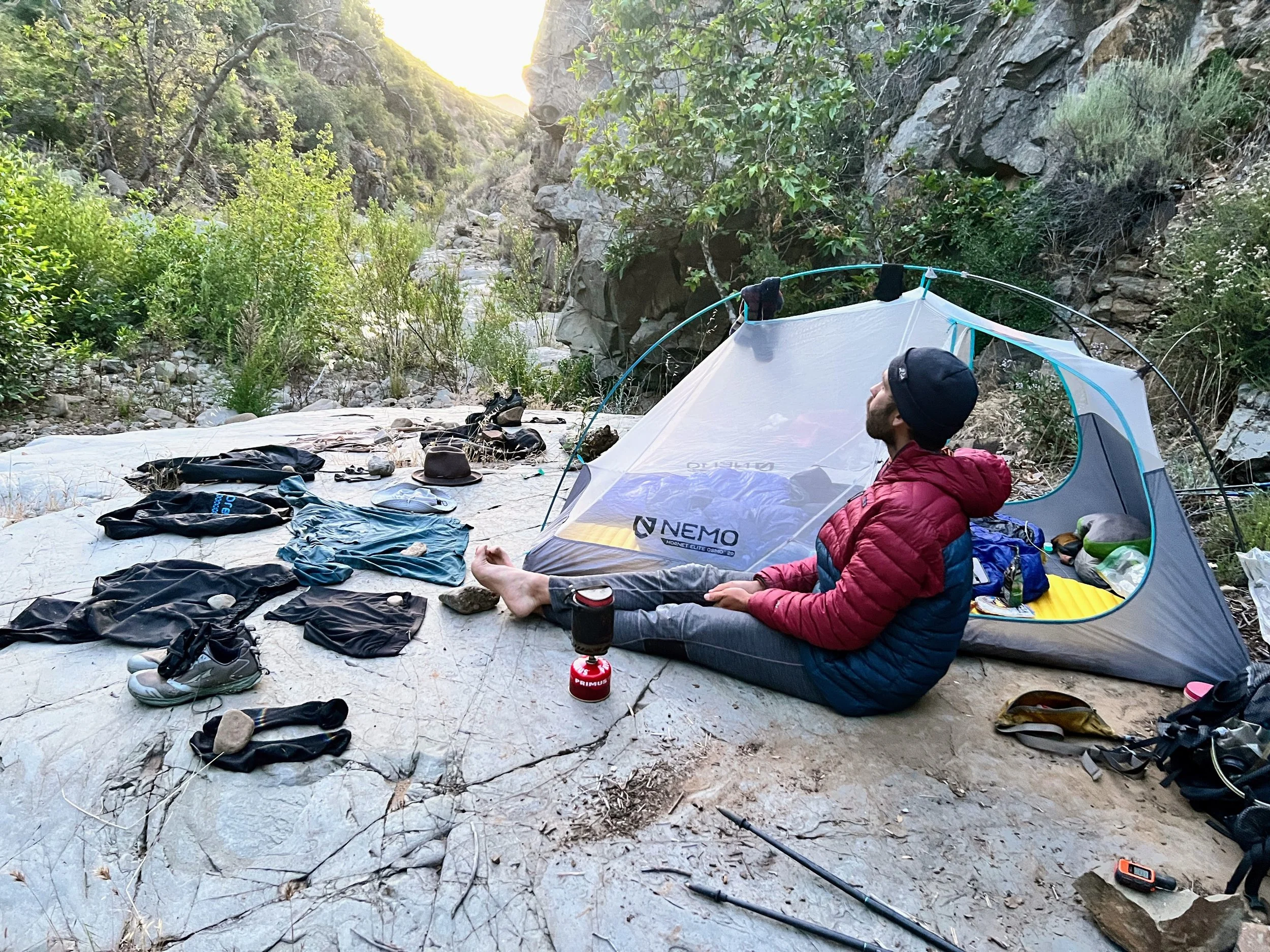 Cosmo in Roque Canyon