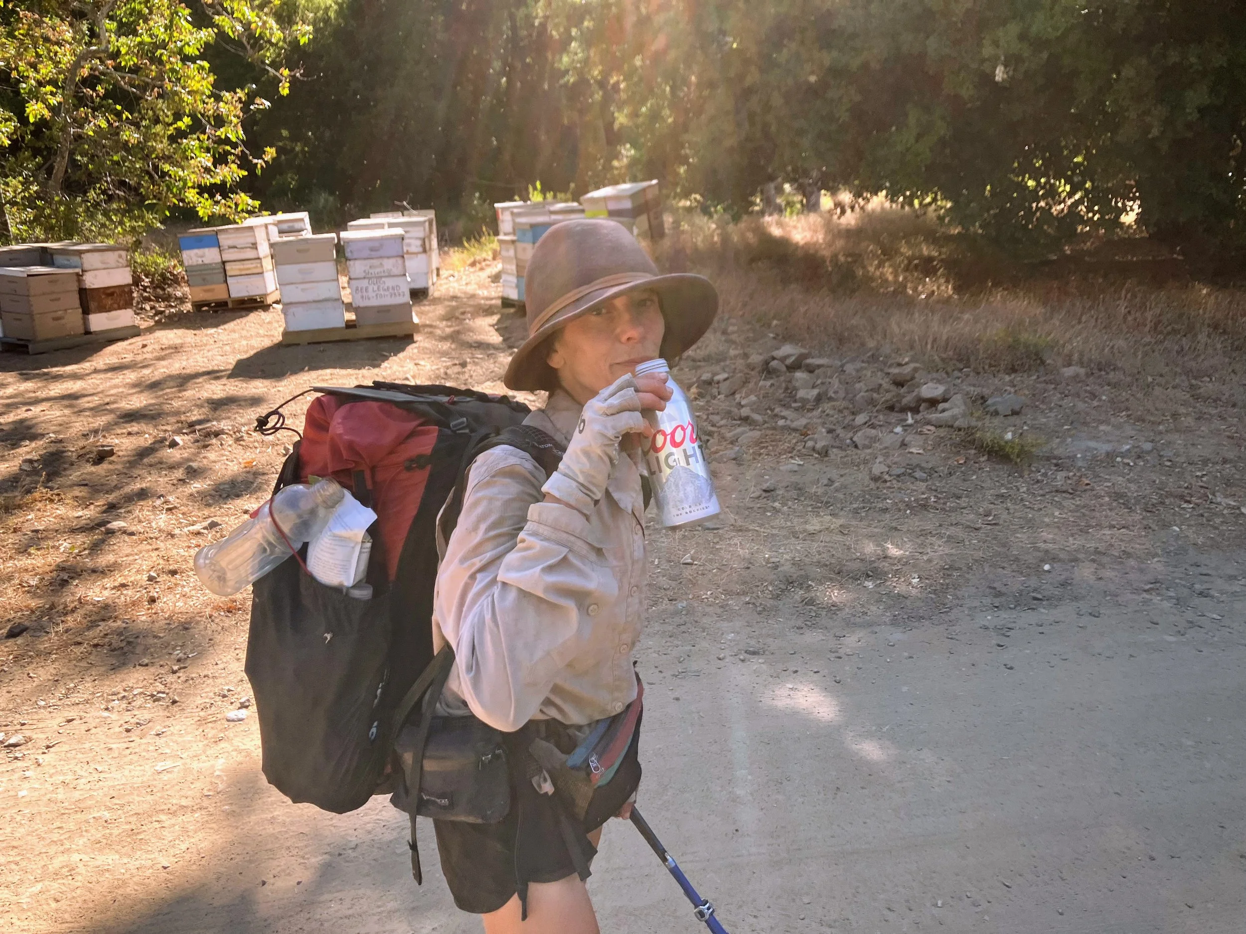 Me on Pine Canyon Road