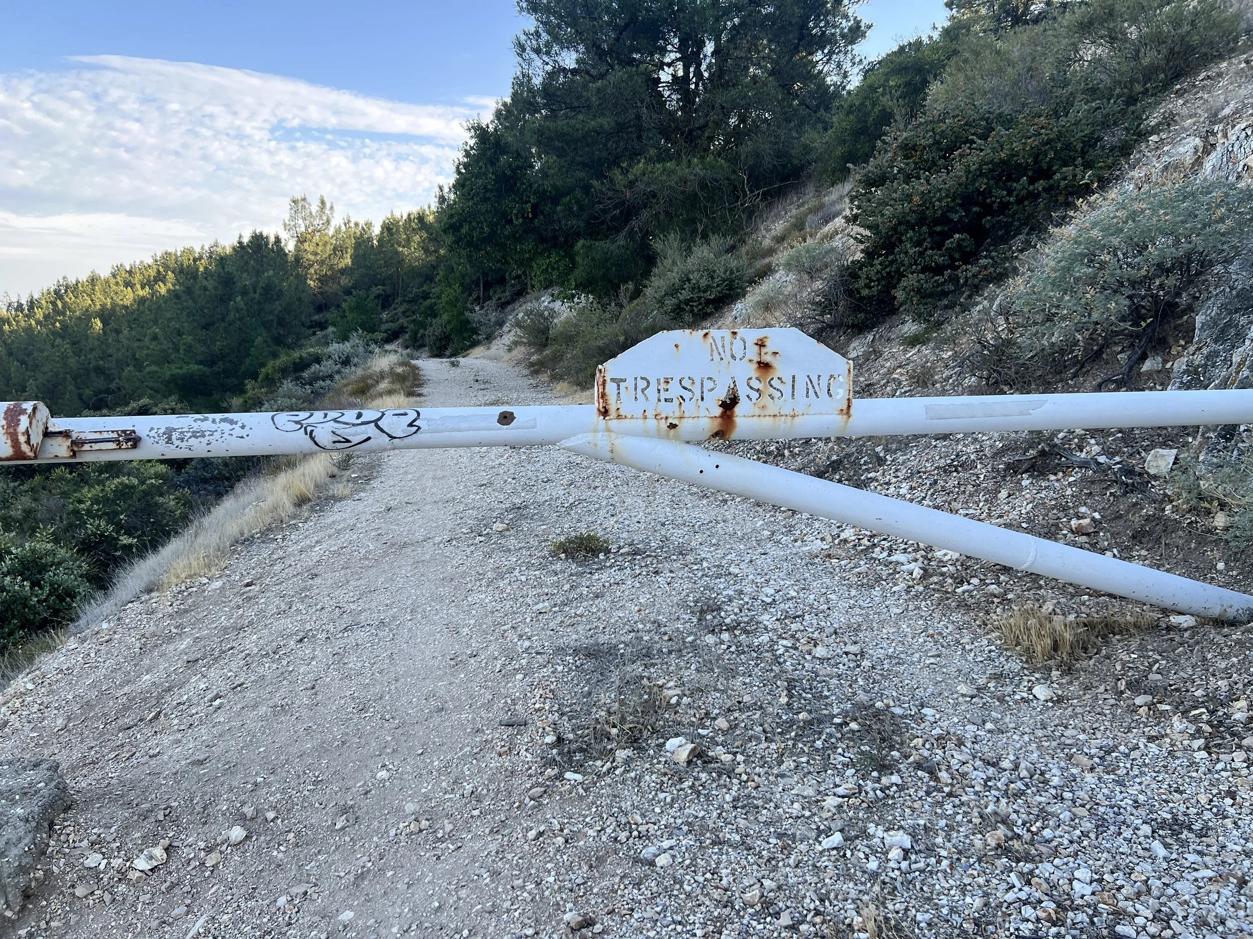 Mount Lowe Road (Still on Alternate)