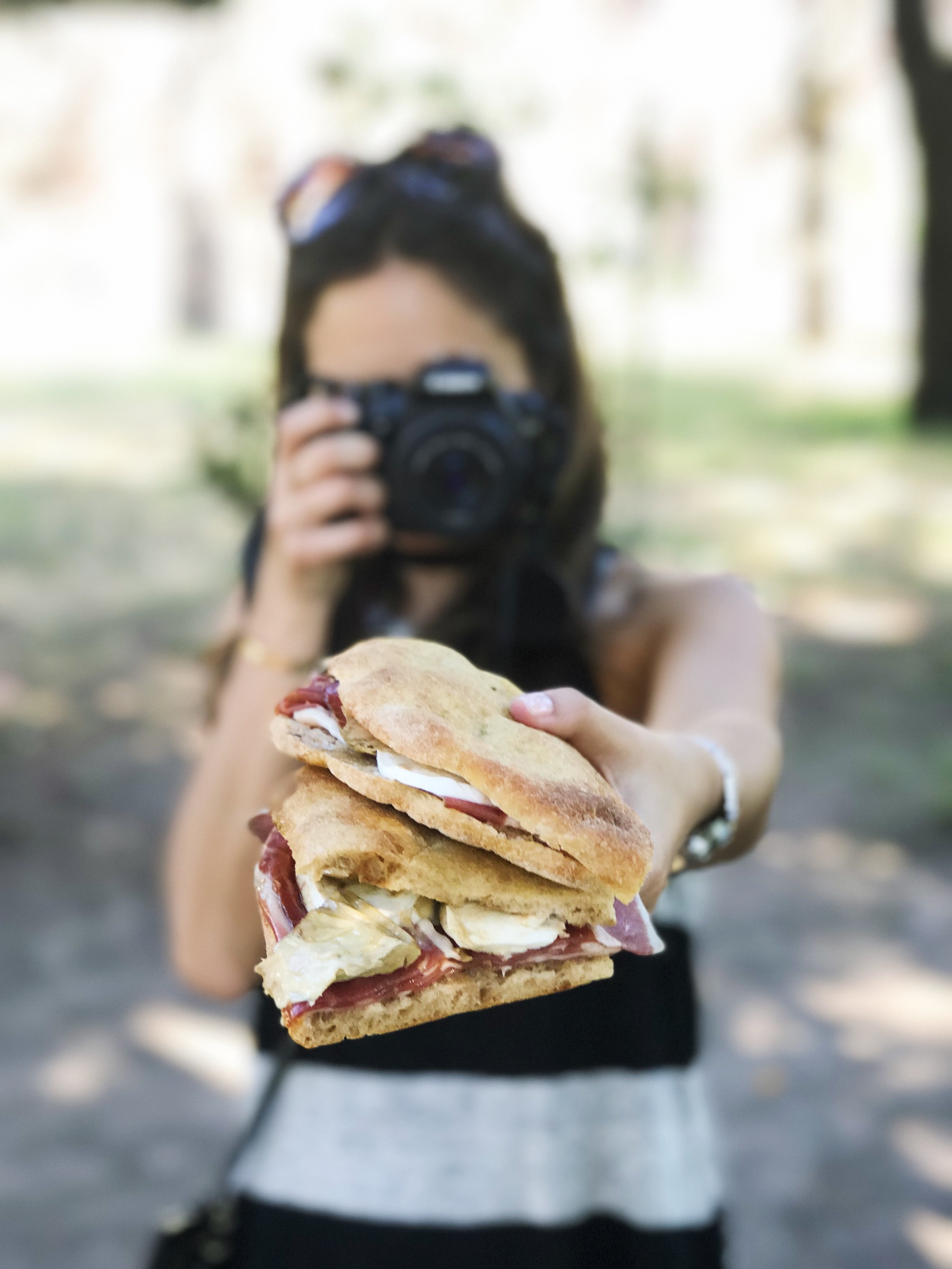 Panino from Volpetti in Testaccio.