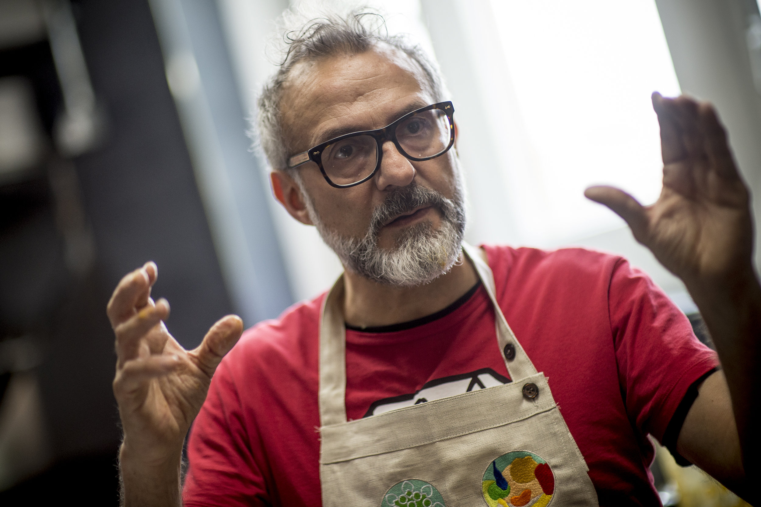Massimo Bottura. Photo by Simon Owen / Red Photographic.