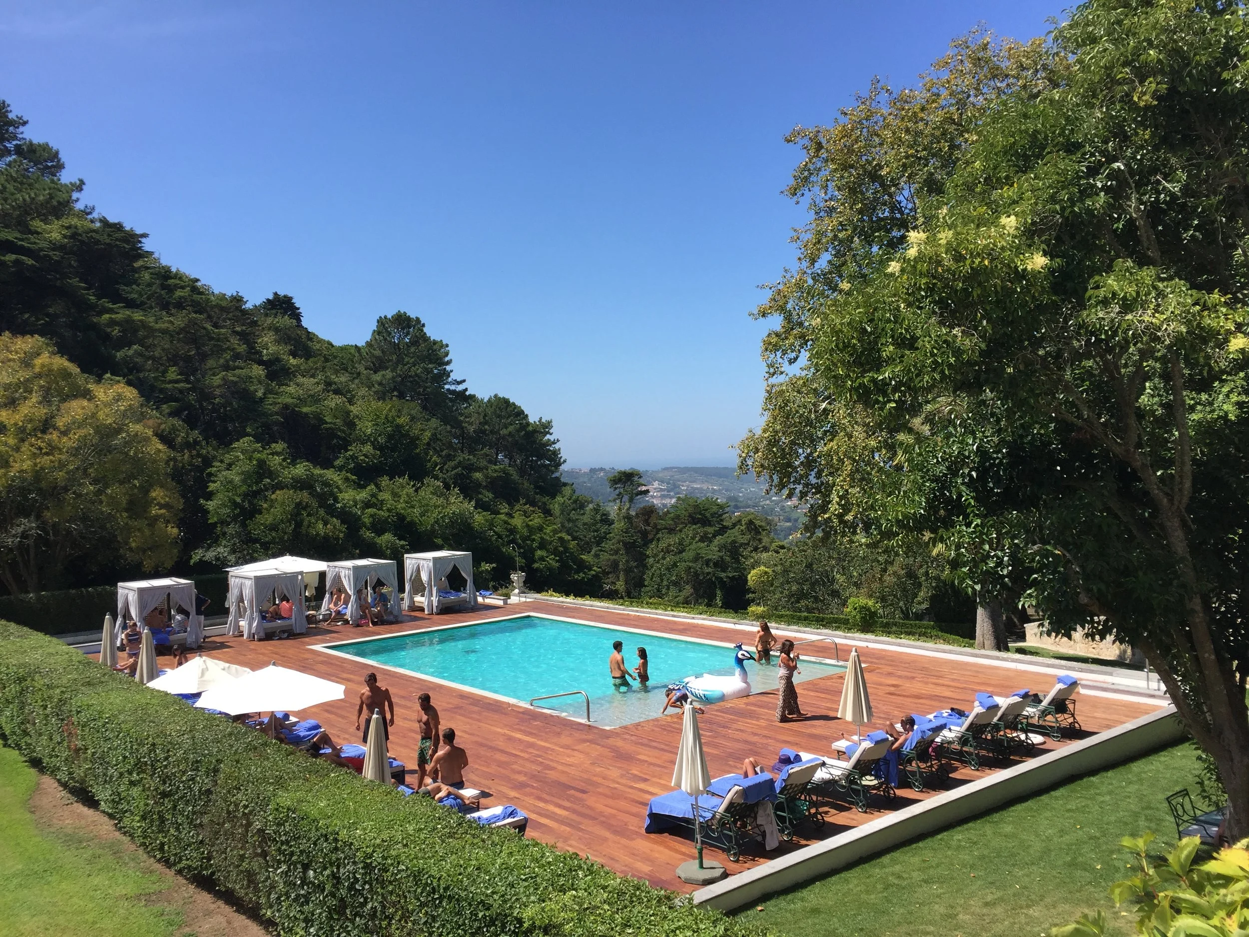 Swim or rest by the pool. Photo by Erica Firpo.