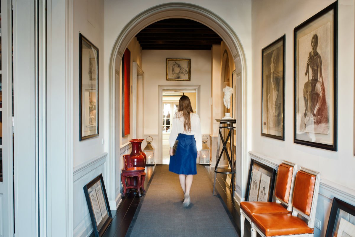 A Florentine-worthy entrance.