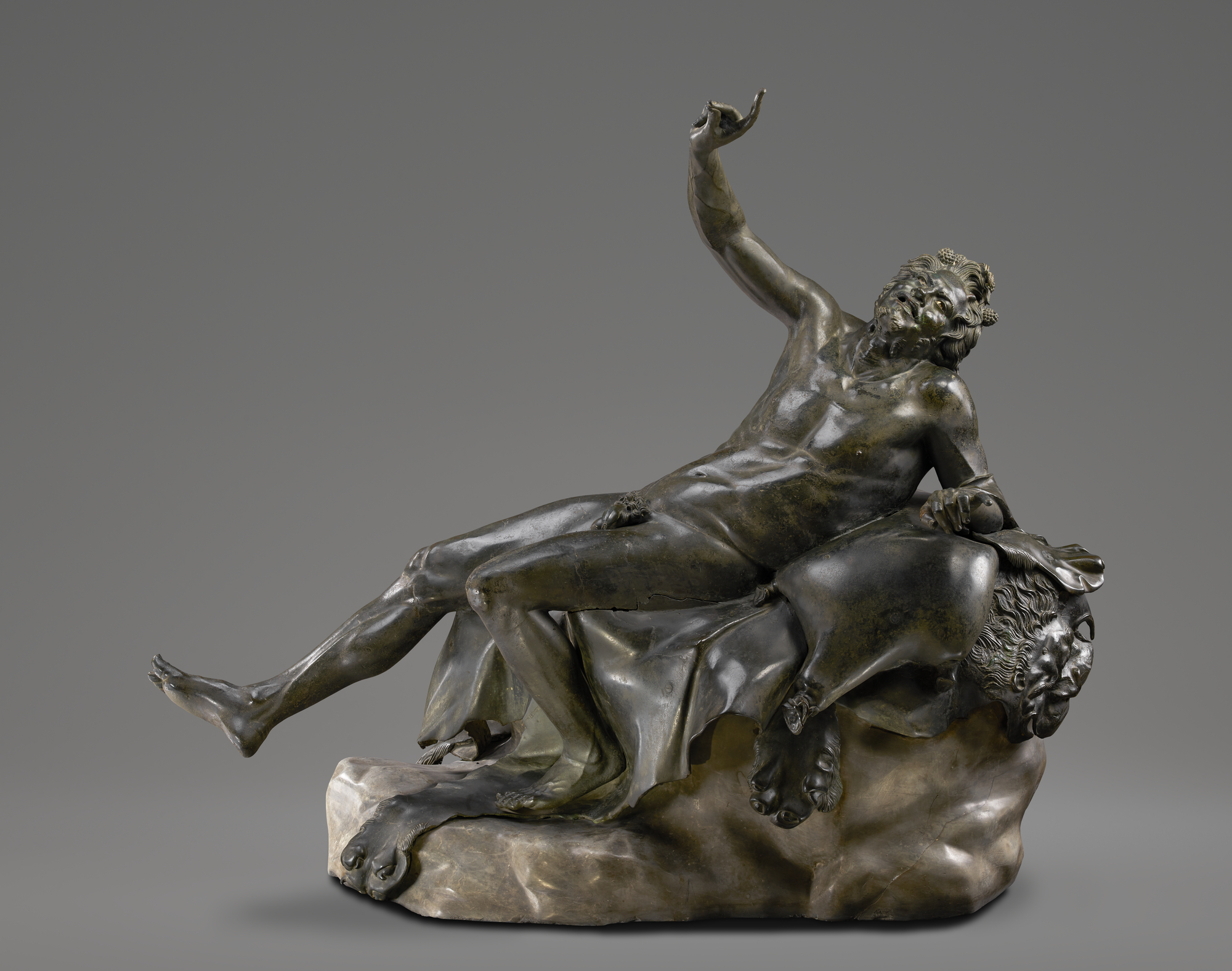Drunken Satyr (pre-conservation) Courtesy of Getty.