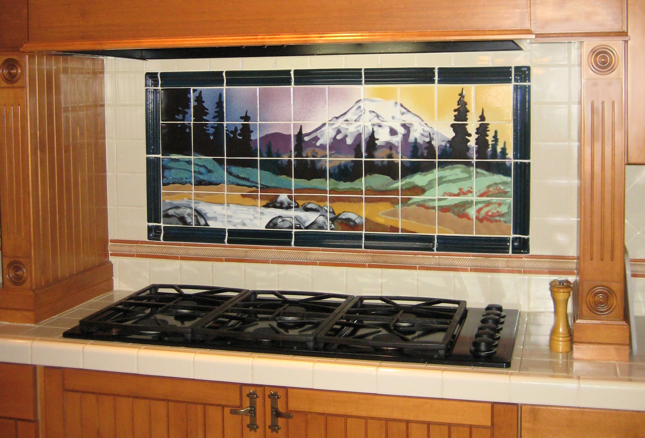 Mt. Rainier Backsplash