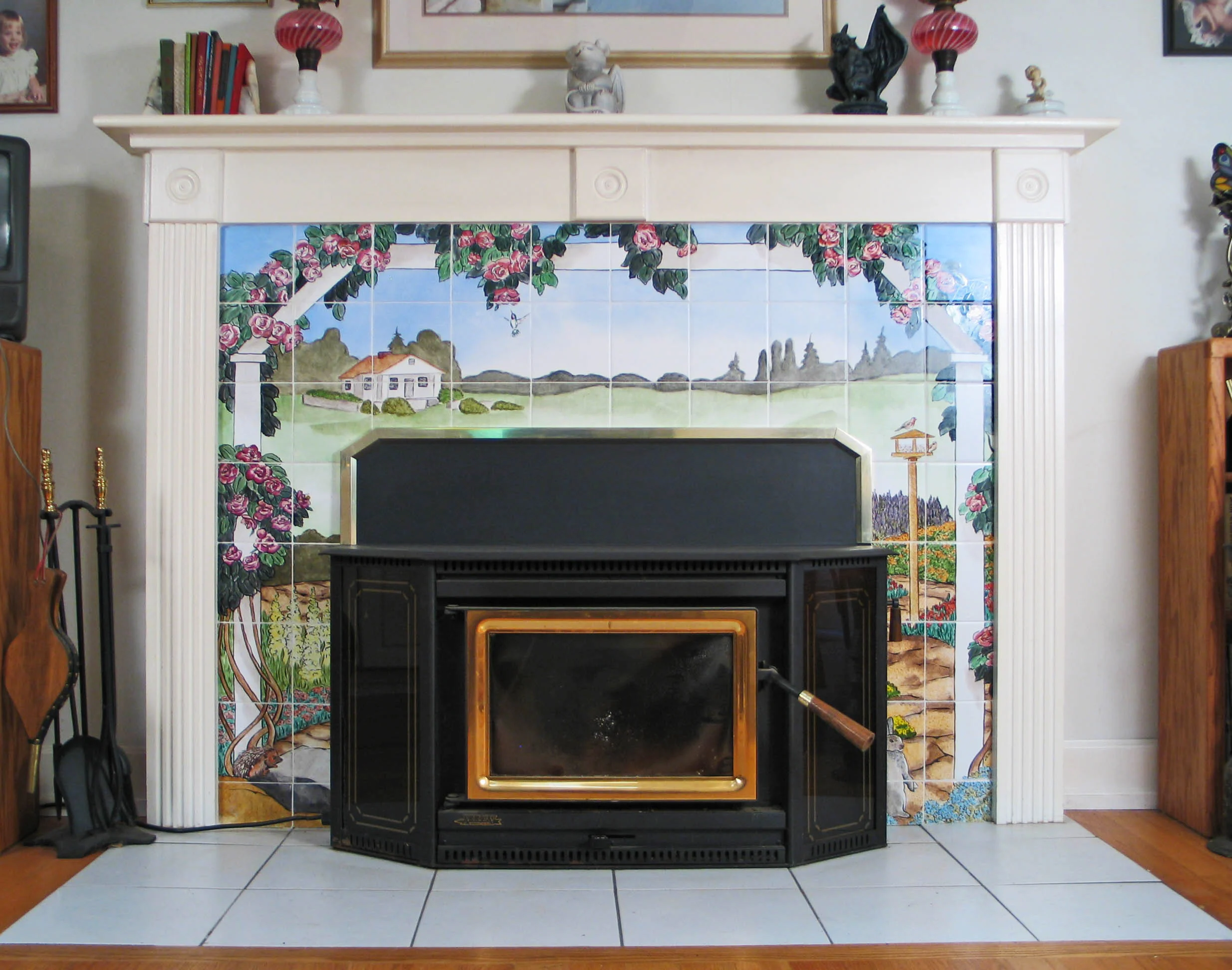 Cottage Fireplace
