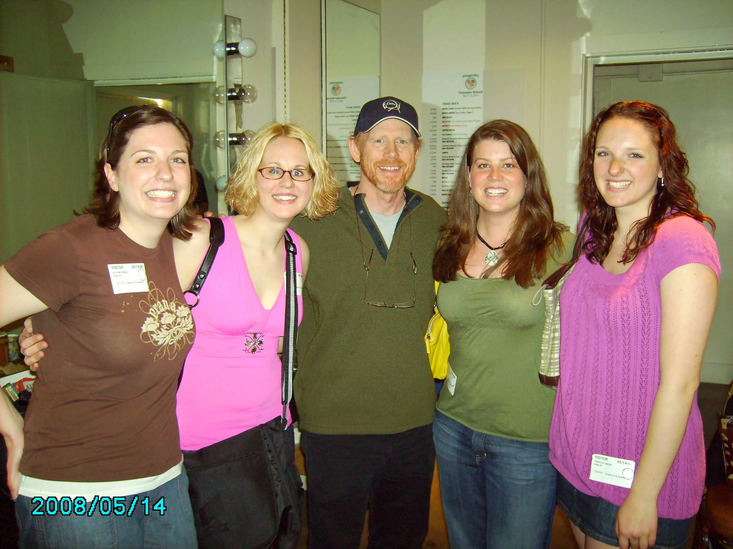 Jenny Hargis meets Ron Howard Dream Ambassador Jenny had a smile that lit up the room her joy continues to live in the hearts of all those she touched.