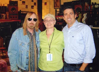 Tom Petty spent the day in his private studio while #dreamfoundationfounder watched with a full heart.