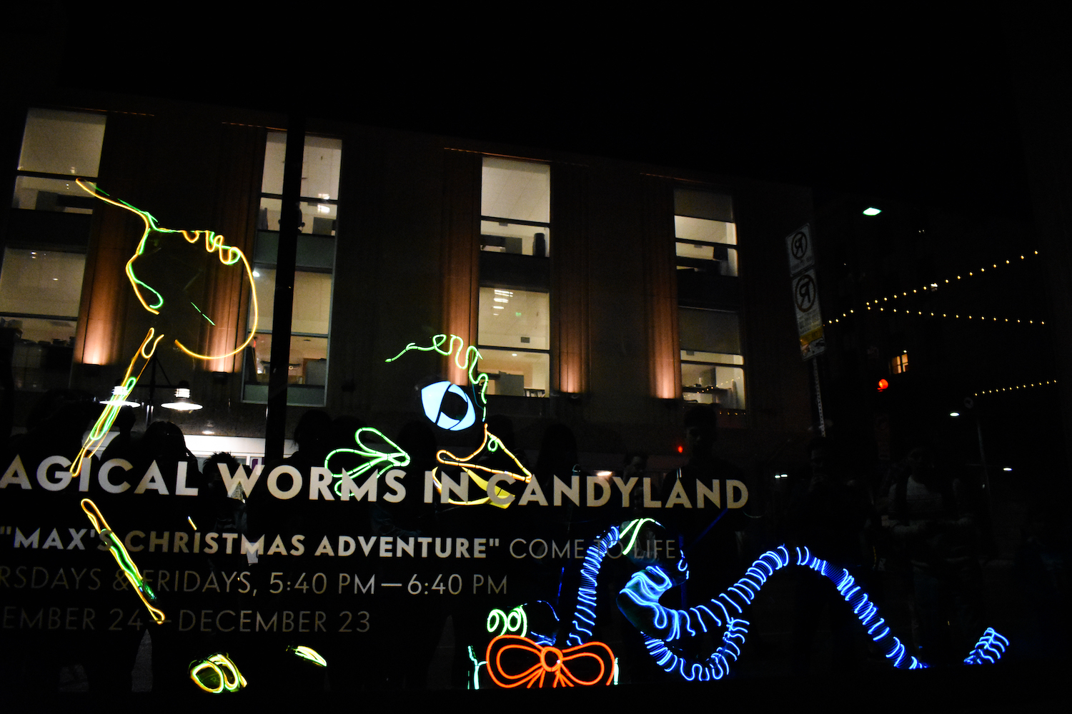 Inside the Neiman Marcus windows!