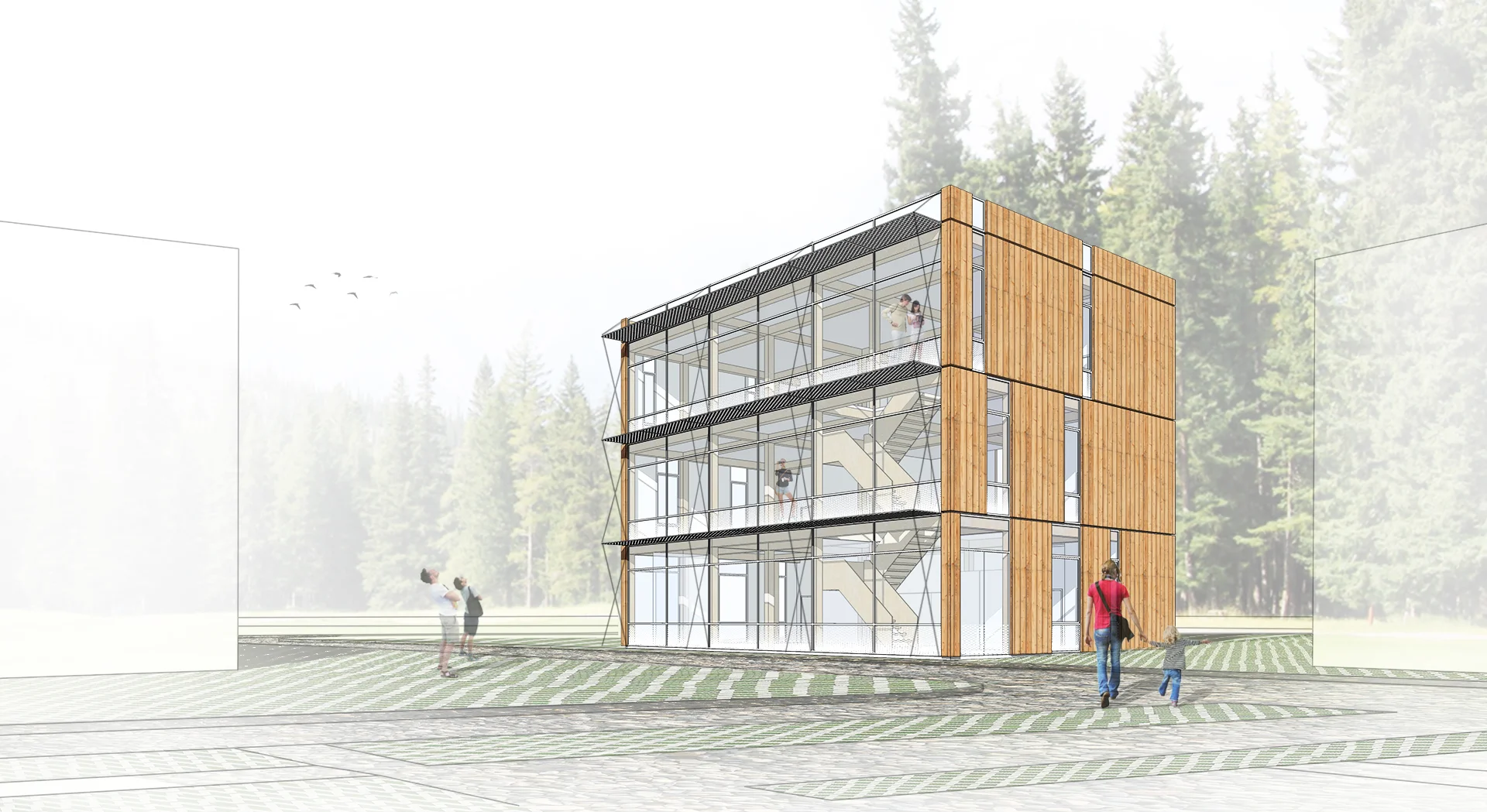 TRCA Visitors' Centre / BRE Innovation Park at the Living City Campus Living Building Challenge Visitor Centre Already considered Canada’s largest environmental education facility, the Kortright Centre in Kleinburg, ON is now on the cusp of also becoming the country’s first-ever BRE (Building Research Establishment) Innovation Park and an integral part of the global web of similar parks.