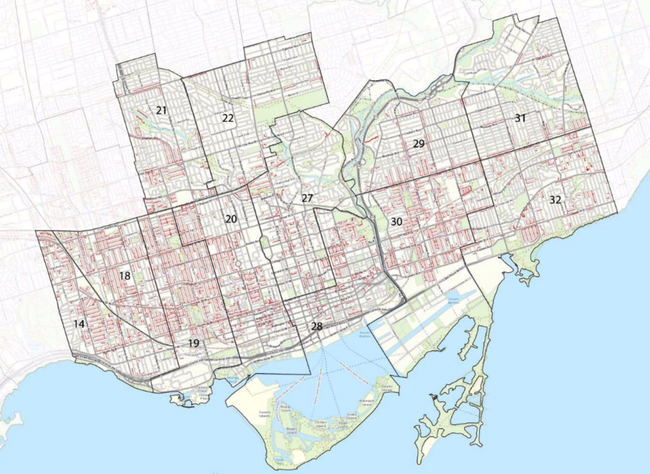 Photo from Toronto City Planning ‘Changing Lanes’ Presentation, May 2, 2018