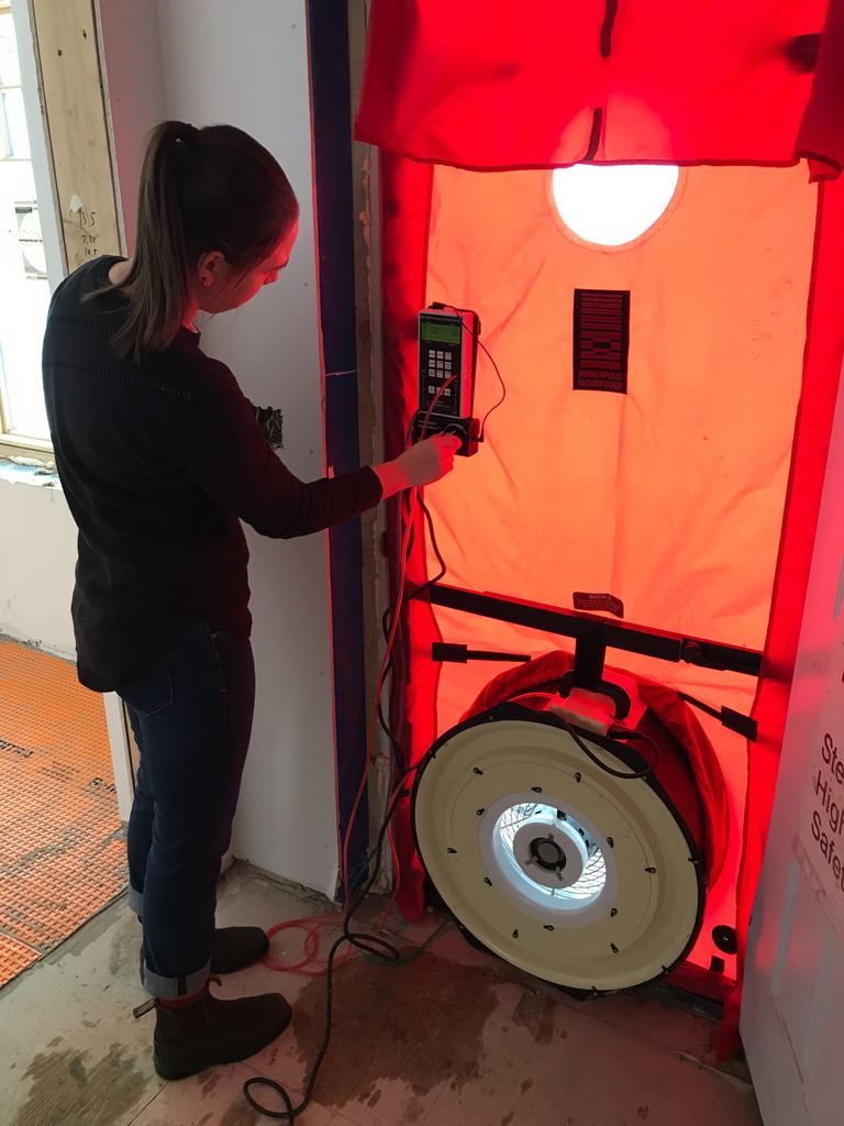 Blower Door Test