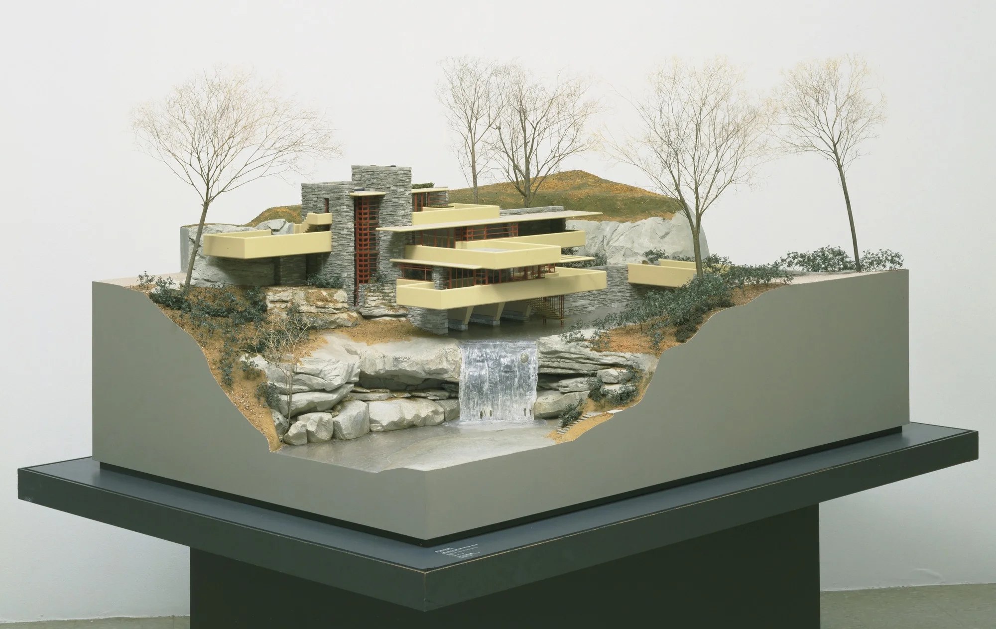 Model of Frank Lloyd Wright’s Fallingwater