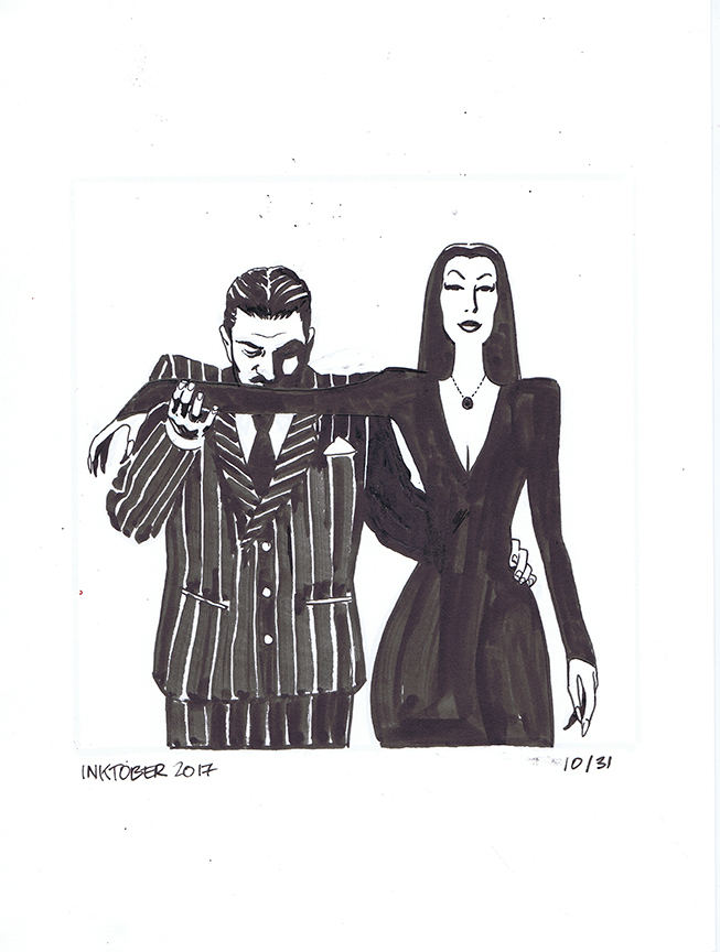 Morticia & Gomez (The Addams Family) - $160
