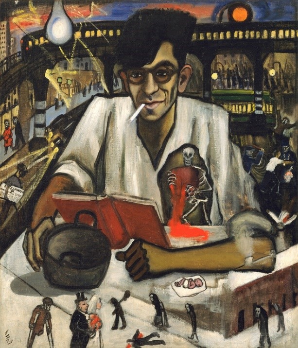 Alice Neel, Kenneth Fearing , 1935. Image Source
