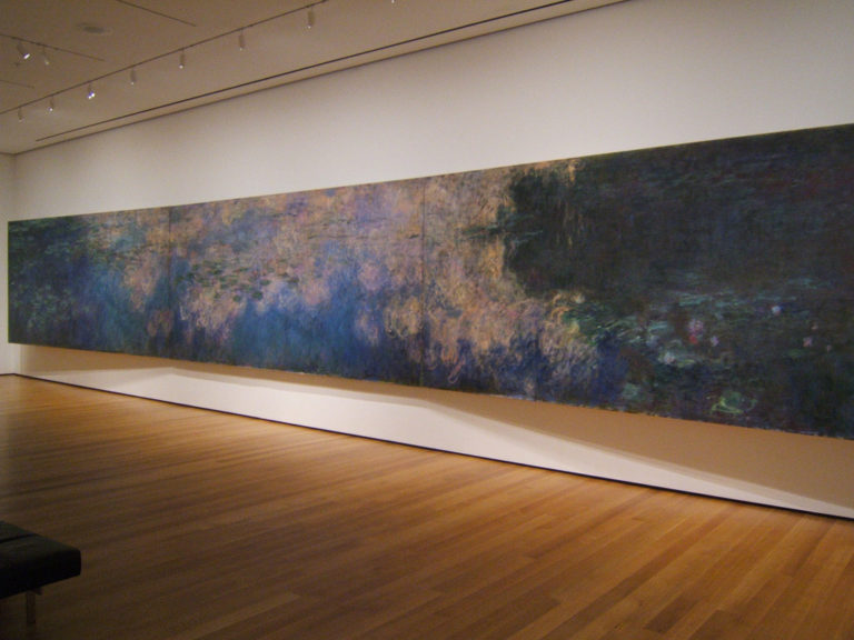 Claude Monet, Water Lilies , 1918. Image Source