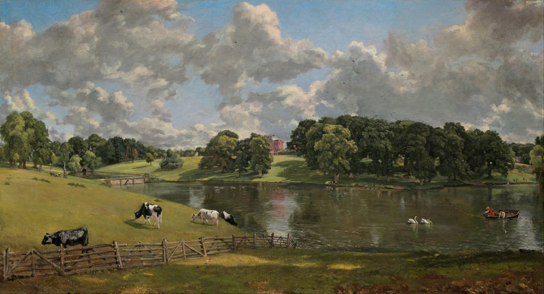 John Constable, Wivenhoe Park , 1816. Image Source .
