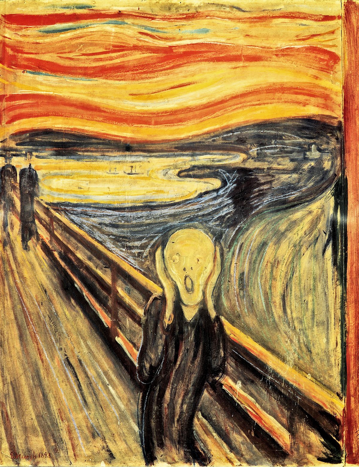 Edvard Munch, The Scream, 1893. Image Source