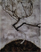 Egon Schiele, Small Tree in Late Autumn , 1911. Image Source