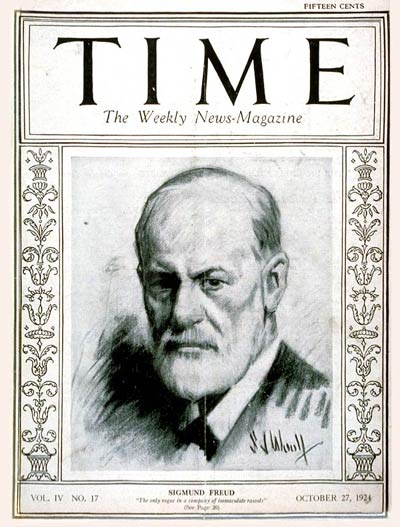Freud on the cover of Time Magazine. Image Source