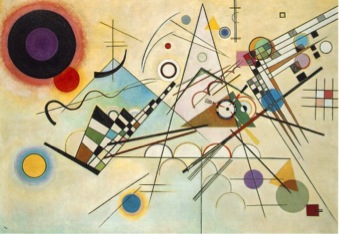 Wassily Kandinsky, Composition VIII , 1923. Image Source