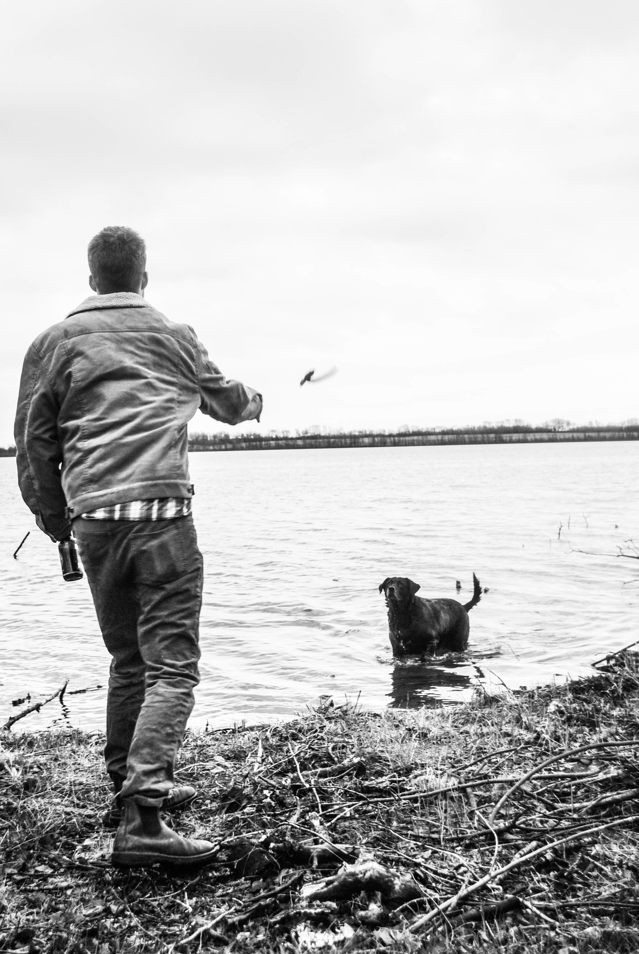 A boy and his dog <3