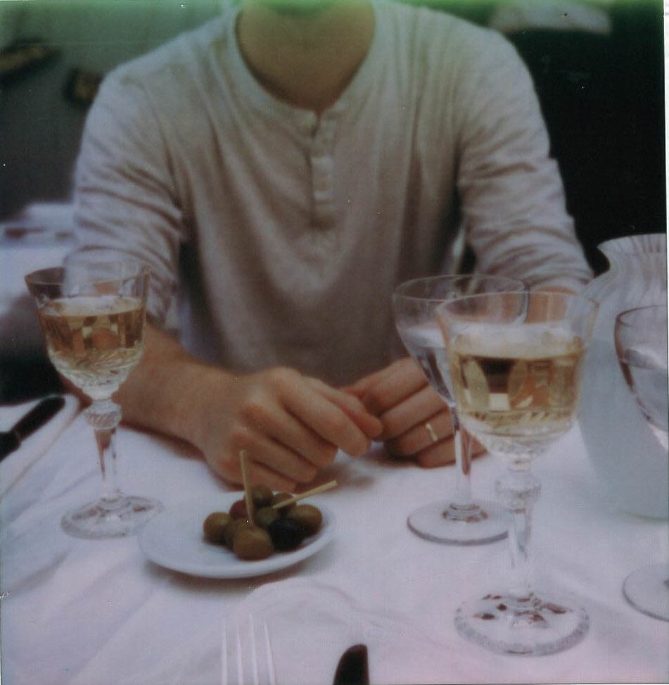 Another #polaroid from France. Wine and olives. What else do you need? 

#sx70 #staypoorshootfilm