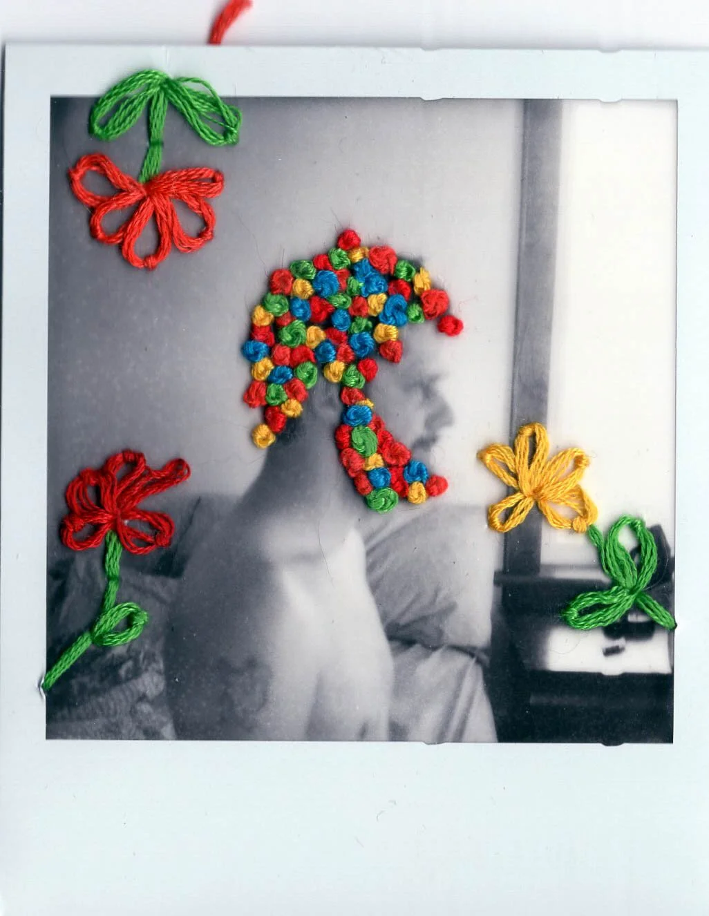 Mixed Media Polaroids for The Drop Spot's "Greatness part 1" exhibit
