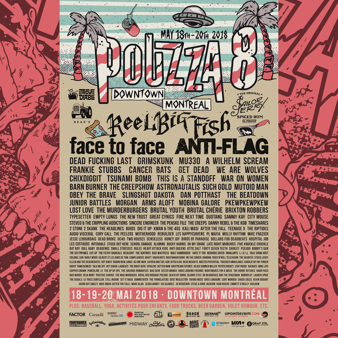 Full Pouzza 8 Line Up Announced! 