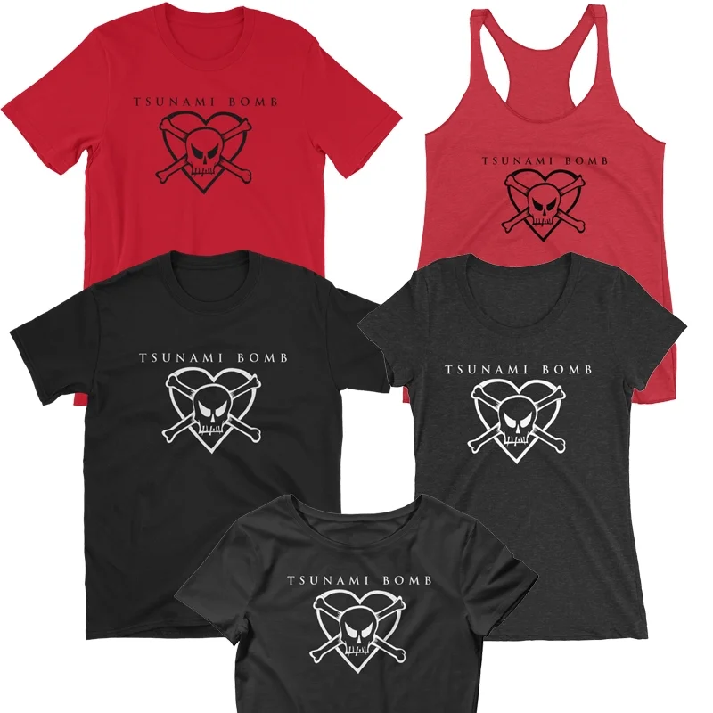 HEART & SKULL TEES BACK IN THE STORE