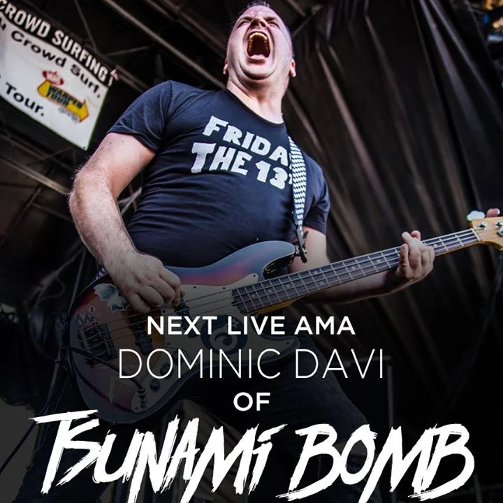 TODAY: AMA WITH DOMINIC DAVI